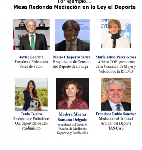 Mesa de Mediación Deportiva en el VI Congreso Nacional Mesa de Mediación Deportiva en el VI Congreso Nacional