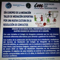 Taller de mediación deportiva Junior